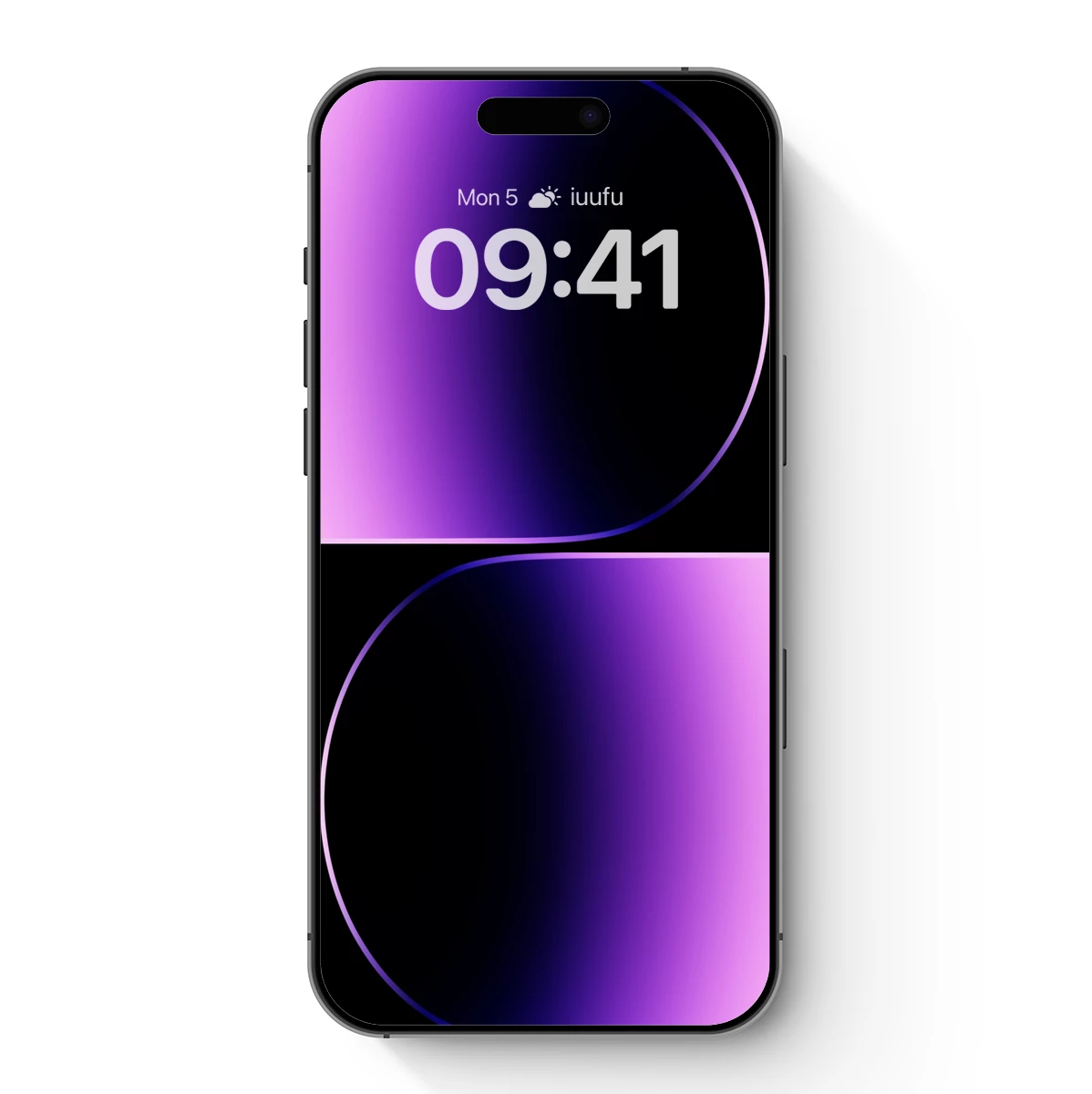 Ethereal Purple Gradient: Abstract Balance