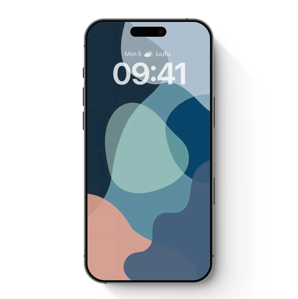 Fluid Blues: Abstract Oceanic Waves