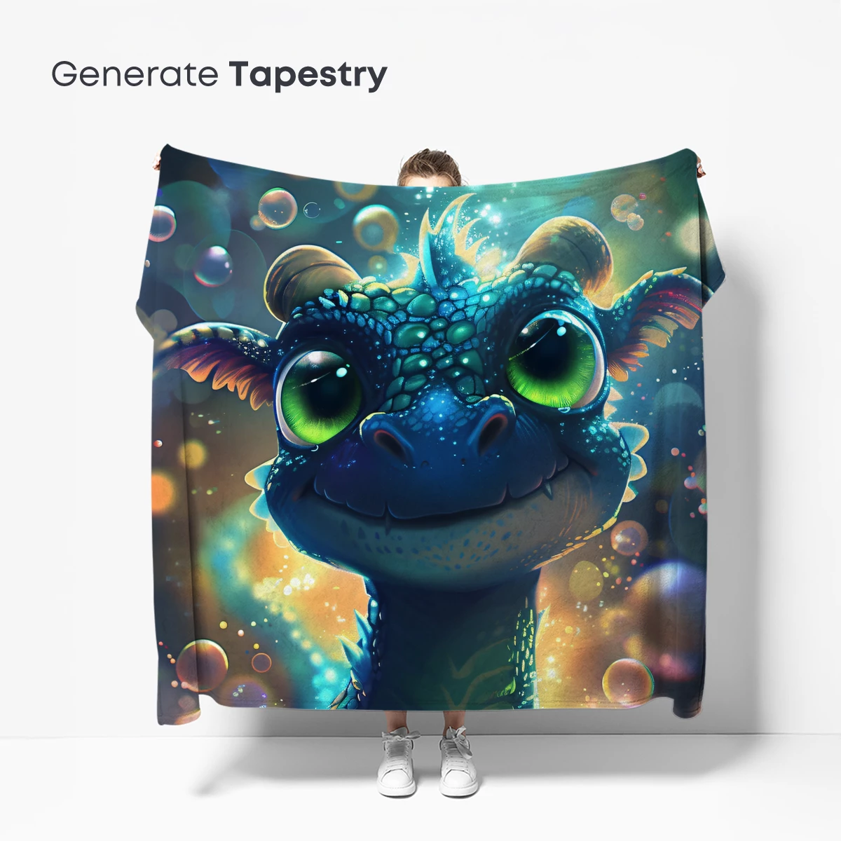 Enchanted Bubble Dragon: A Fantastical Odyssey - Image 5