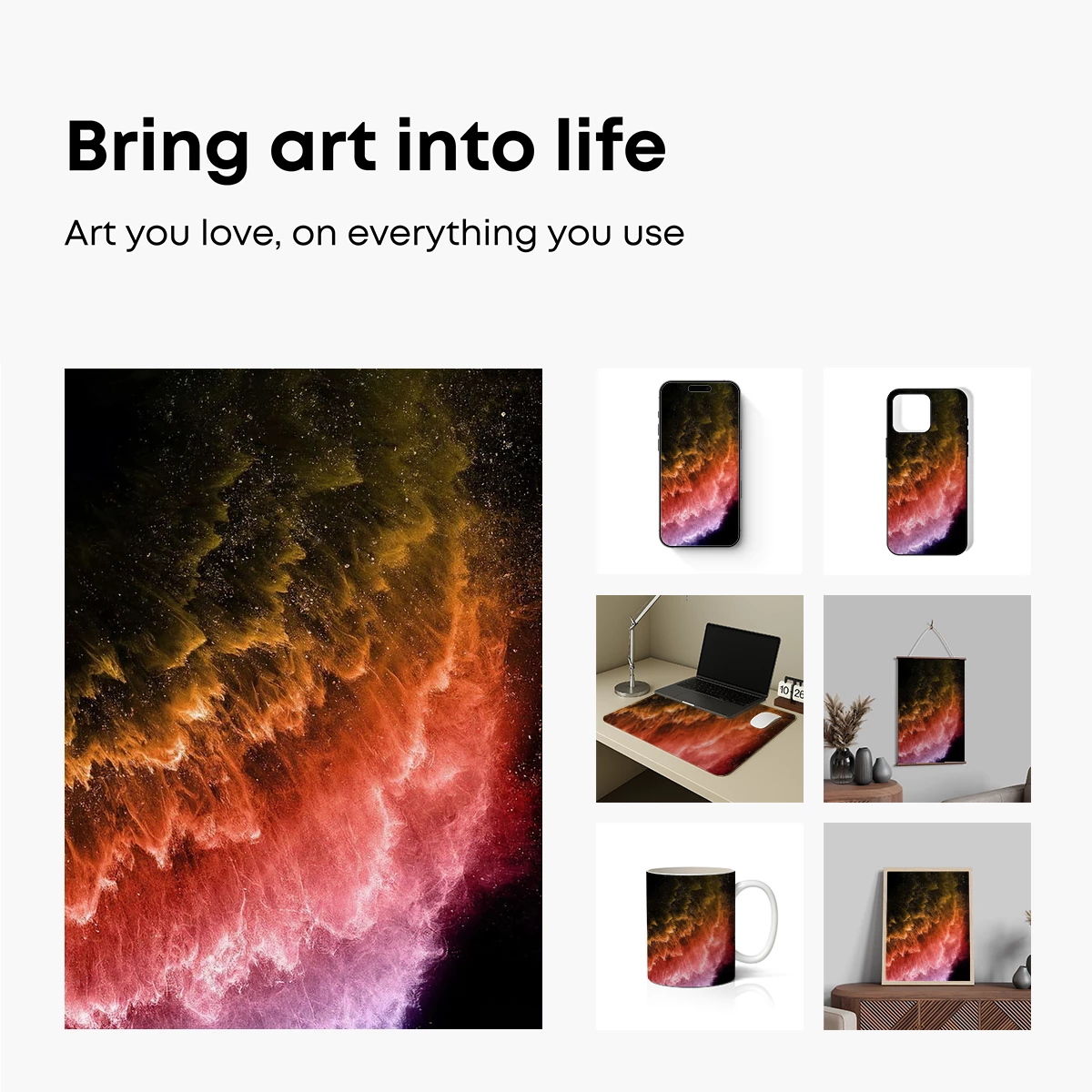 Cosmic Firefall: A Symphony of Celestial Flames