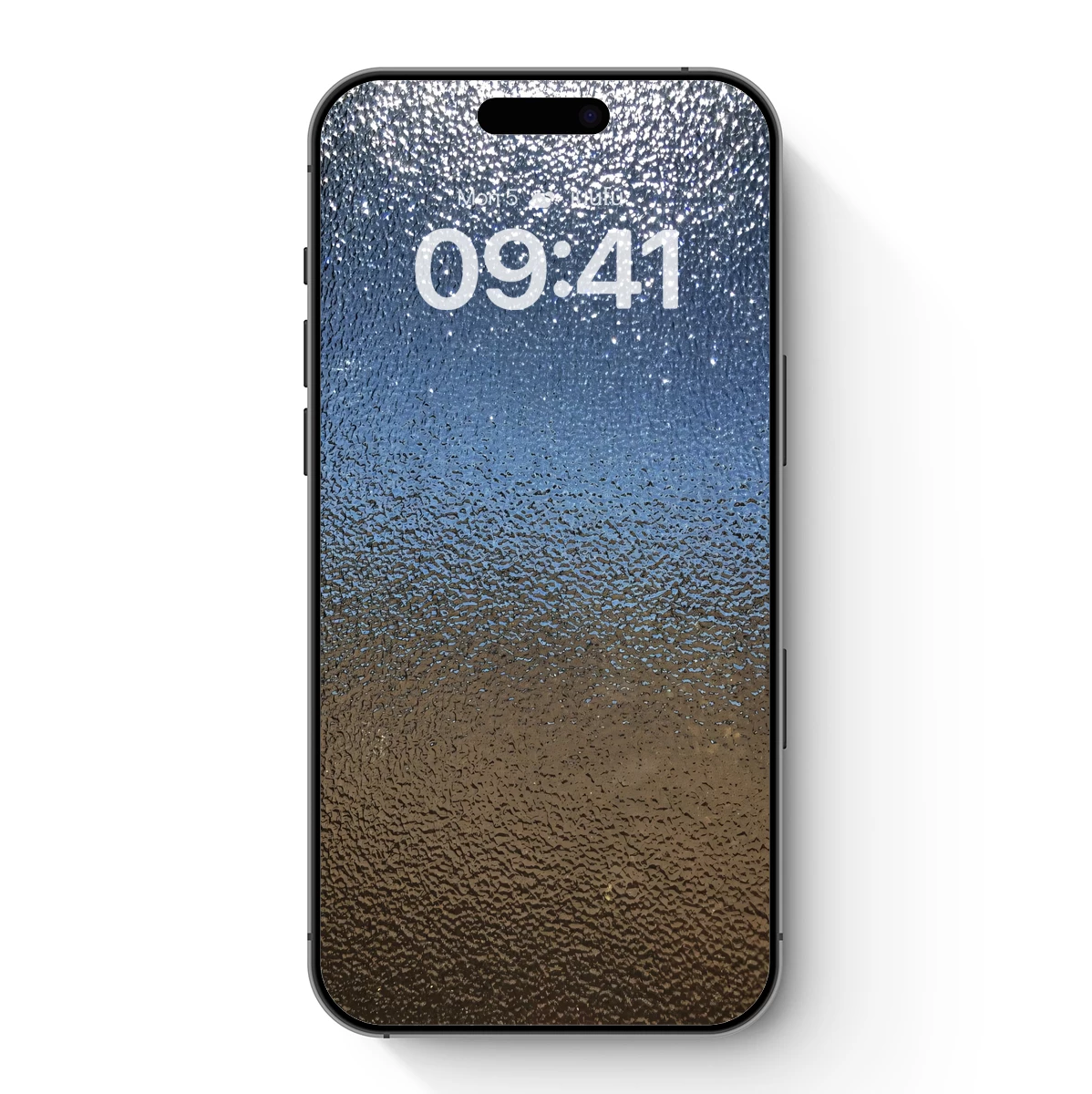 Frosted Glass Twilight: A Textured Odyssey