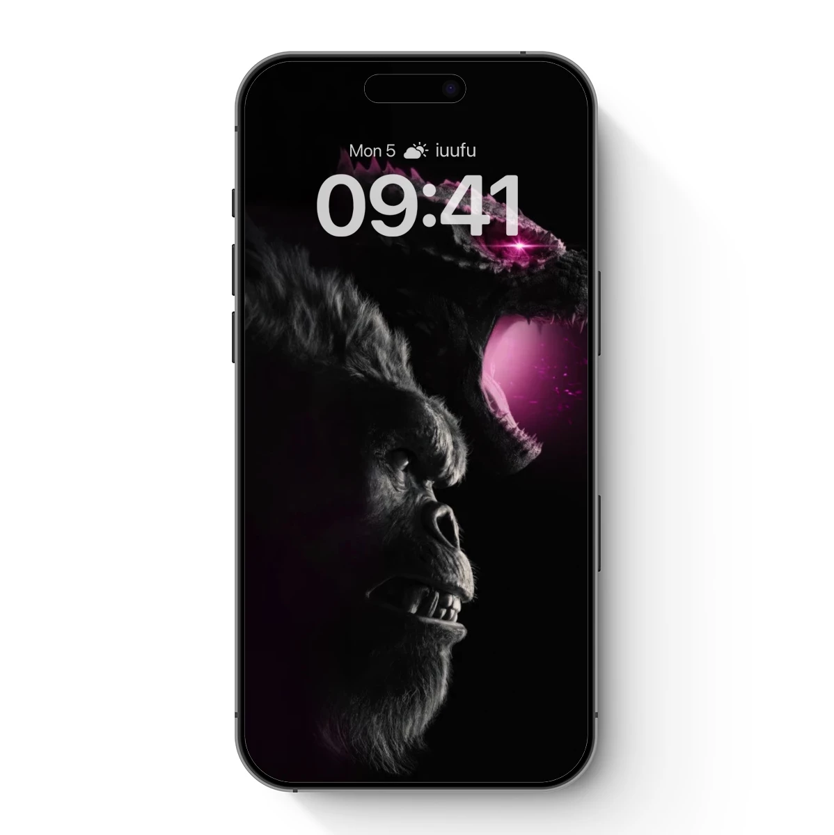 Gorilla with Cosmic Crown: Surreal Fusion Art