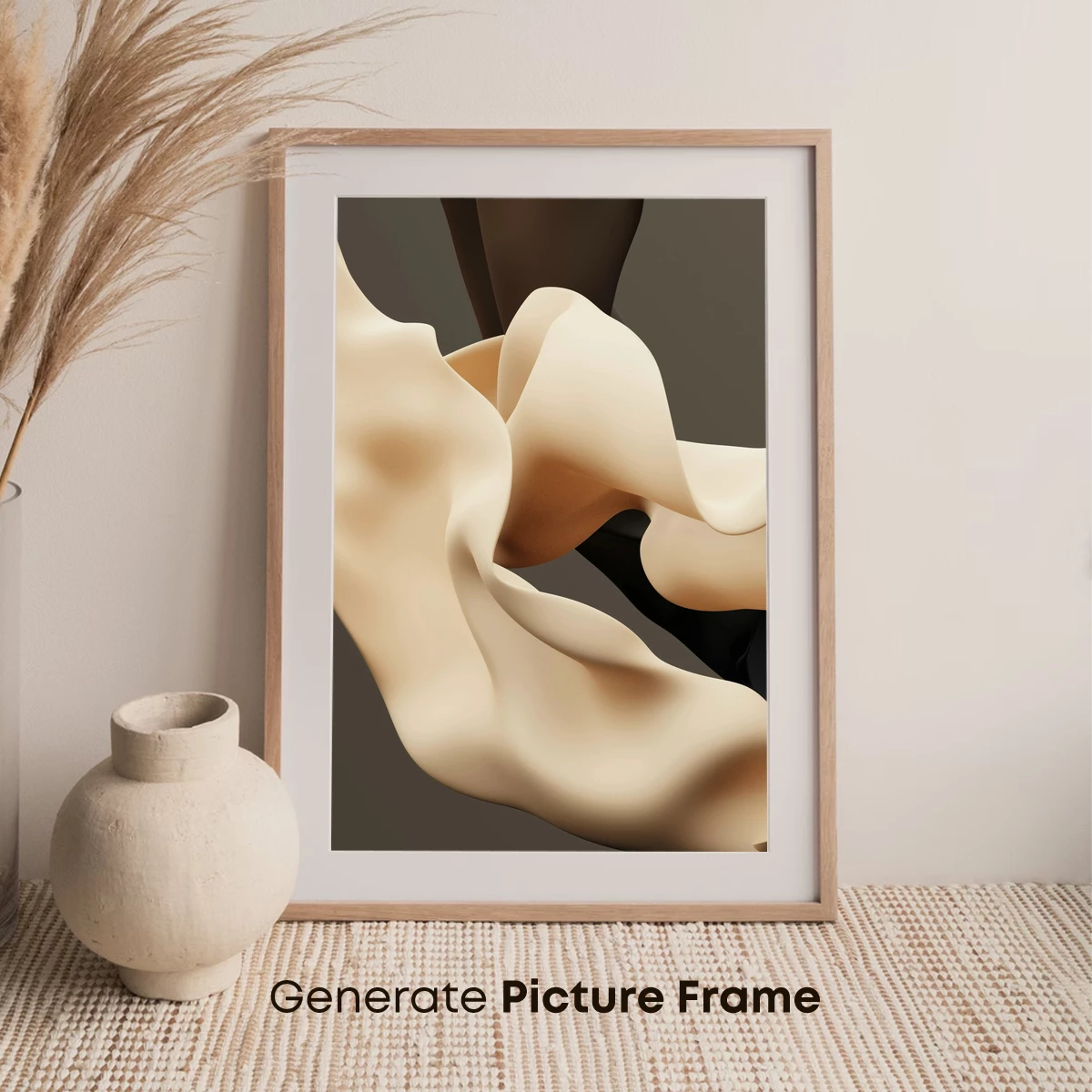 Elegant Flow: Abstract Sculptural Forms - Image 7