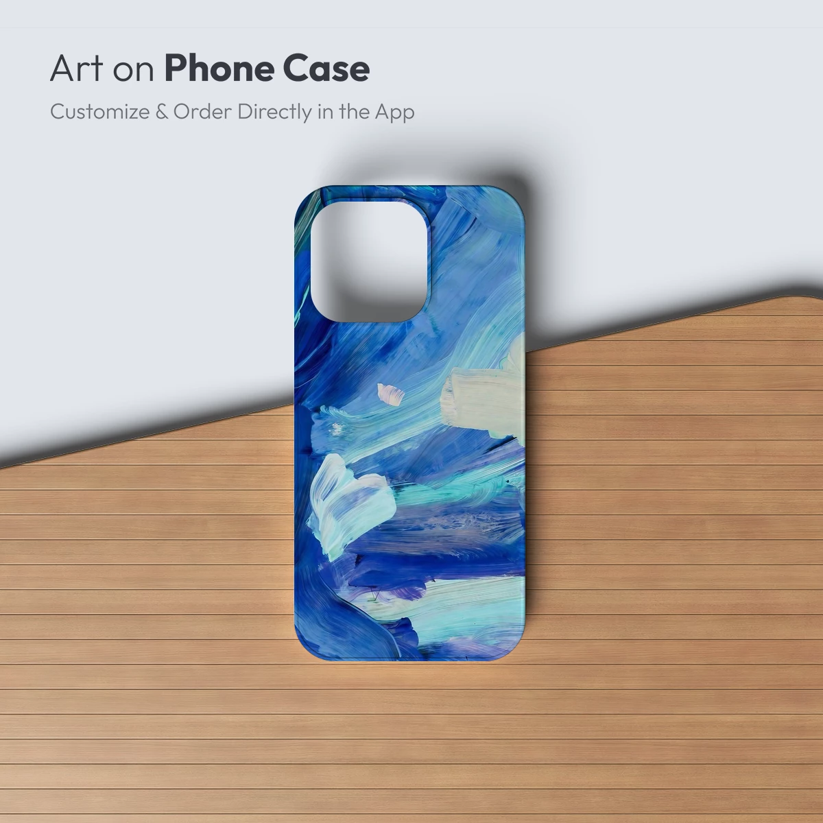 Abstract Ocean Symphony: Brushstroke Waves - Image 3