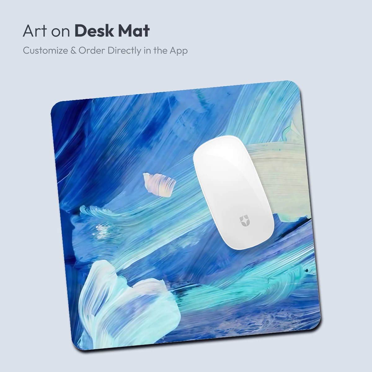 Abstract Ocean Symphony: Brushstroke Waves - Image 4