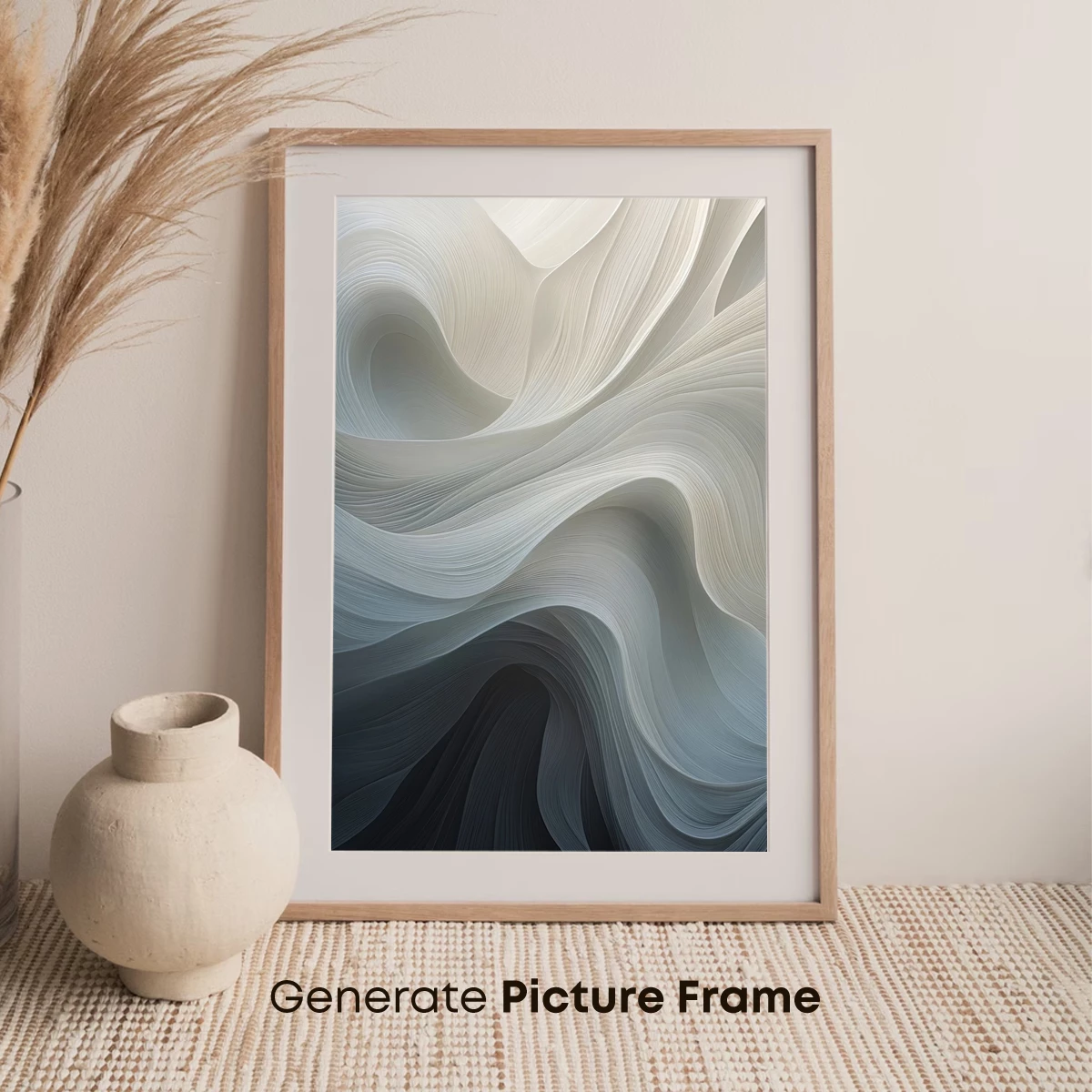 Ethereal Silk Waves: A Dance of Light and Shadow - Image 7