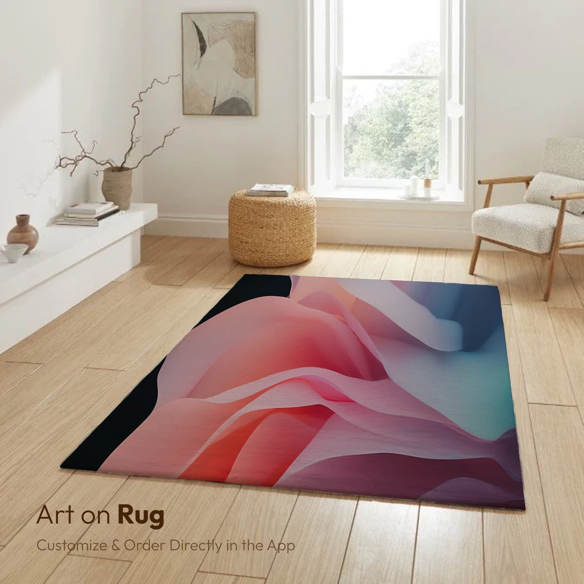 Ethereal Silk Symphony: A Dance of Pastel Waves - Image 6