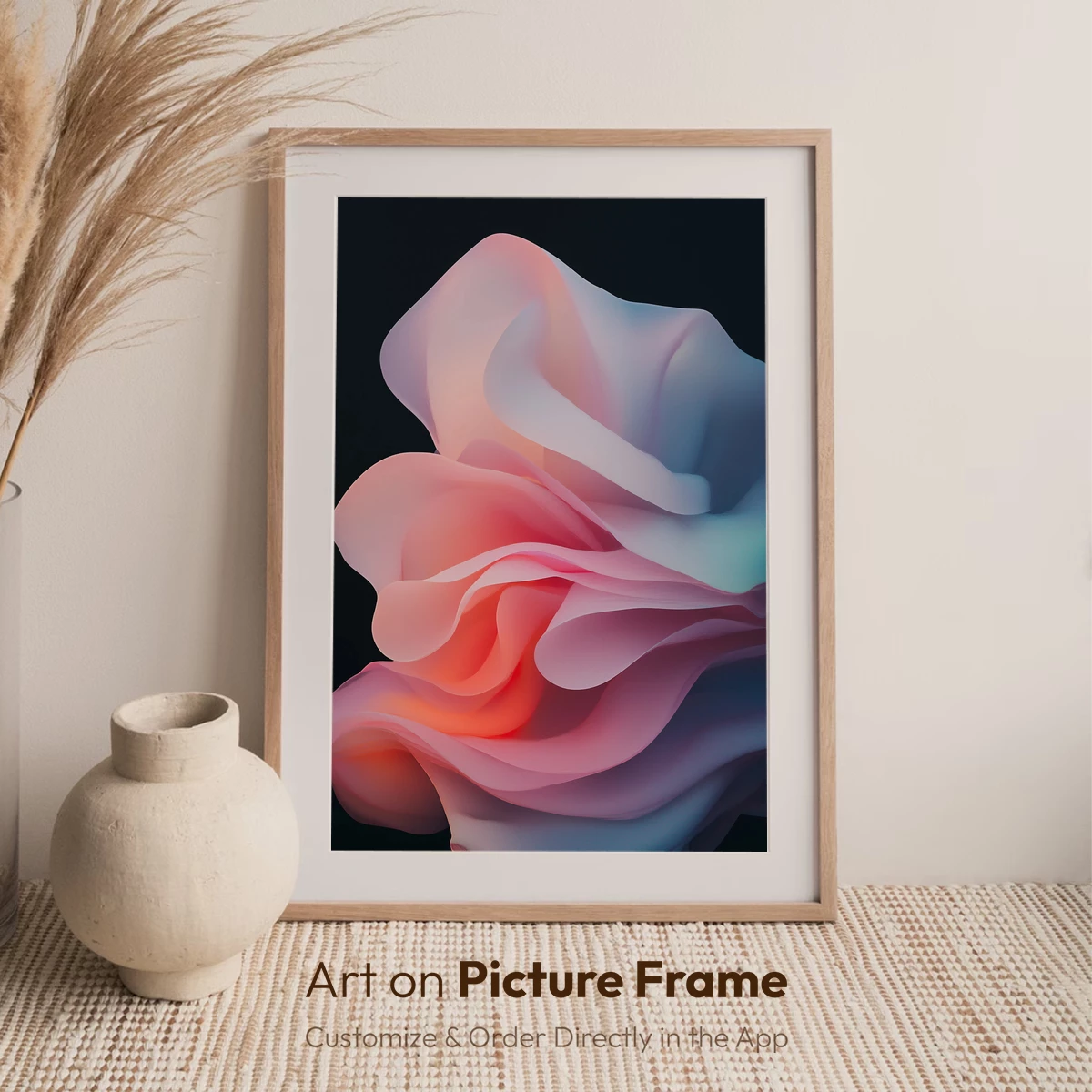 Ethereal Silk Symphony: A Dance of Pastel Waves - Image 7