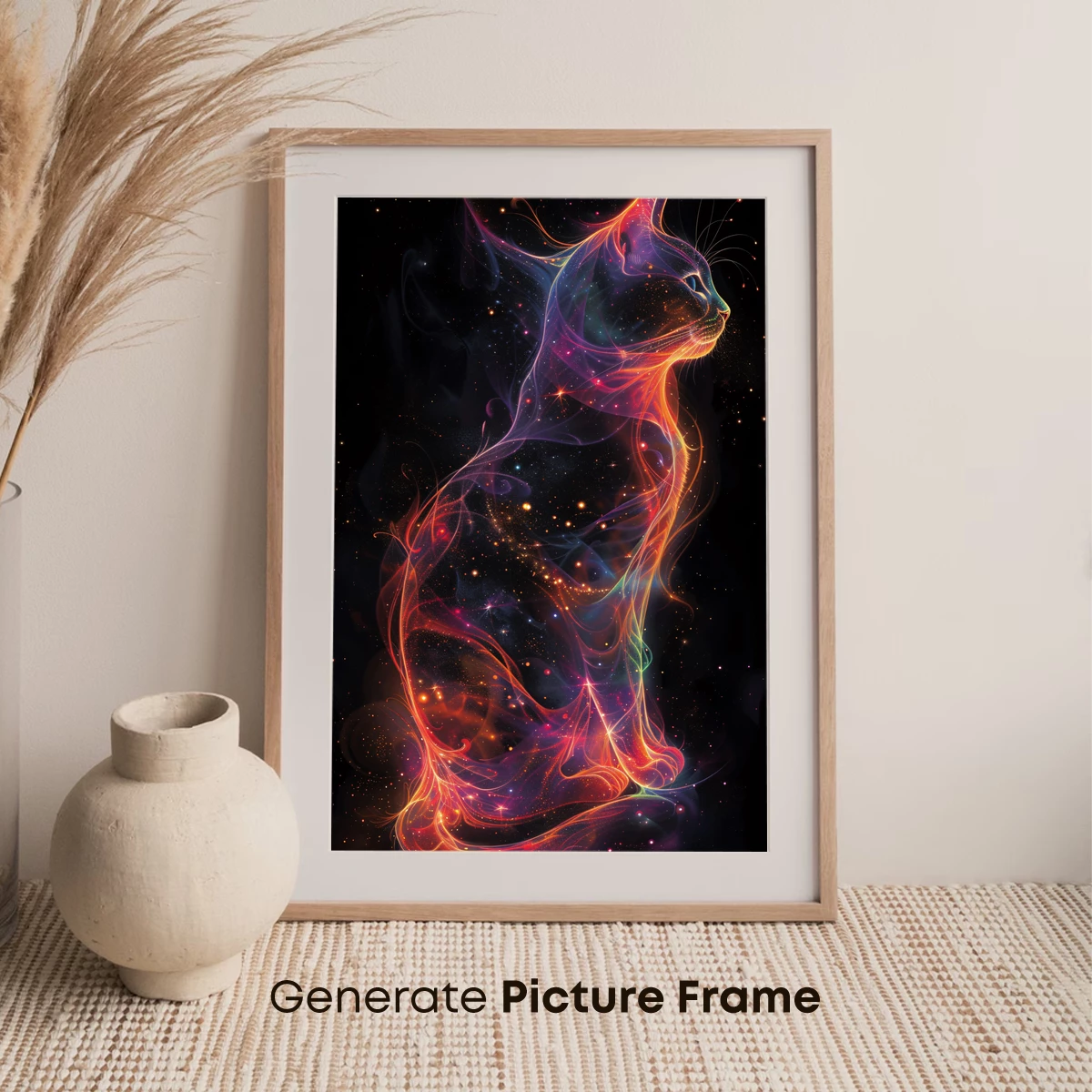 Cosmic Cat: Nebula Whiskers in Space - Image 7