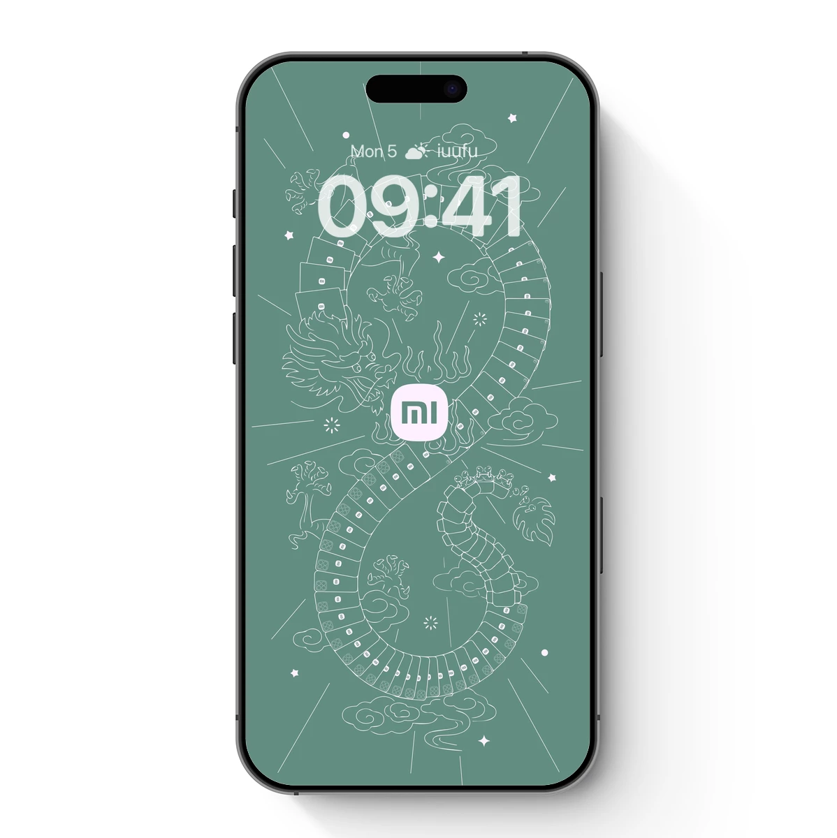 Dragon's Tech Embrace: Xiaomi Artistry