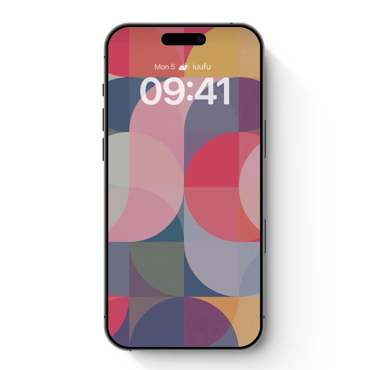 Geometric Harmony: Abstract Circles in Soft Tones Geometric Harmony: Abstract Circles in Soft Tones