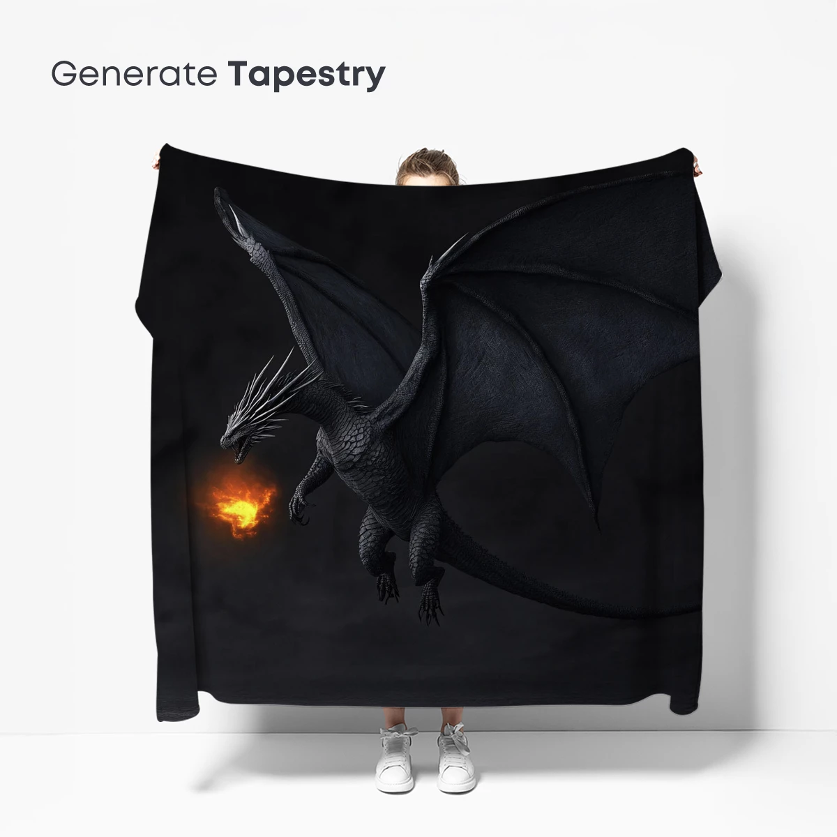 Eternal Flame Dragon: Gothic Fantasy Art - Image 5