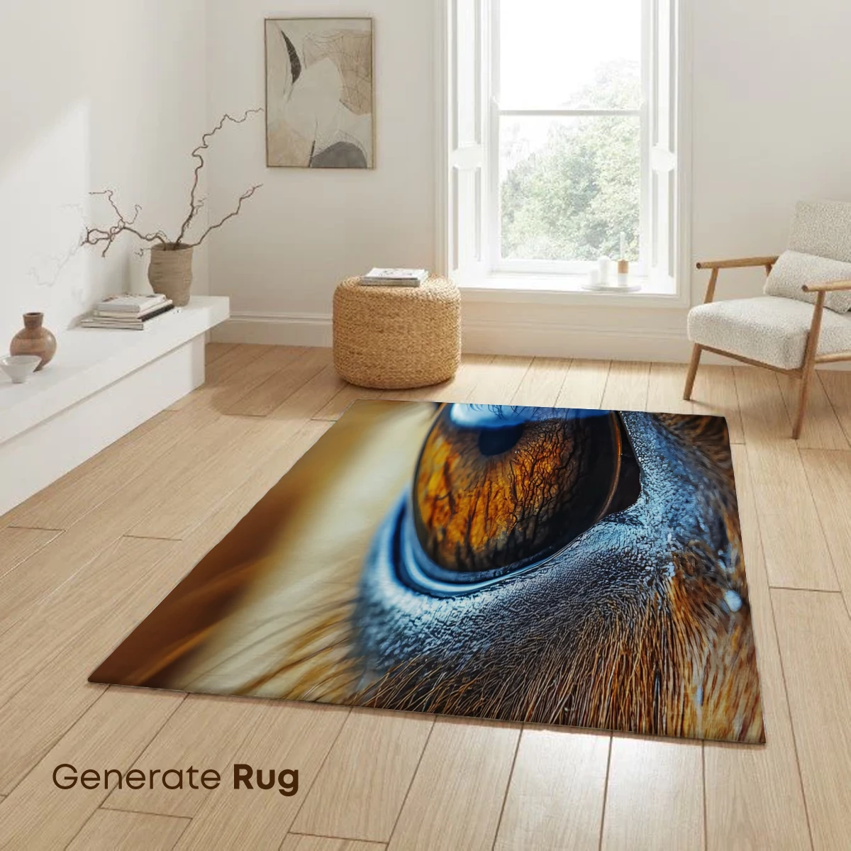 Golden Eye: Nature's Intense Gaze - Image 6