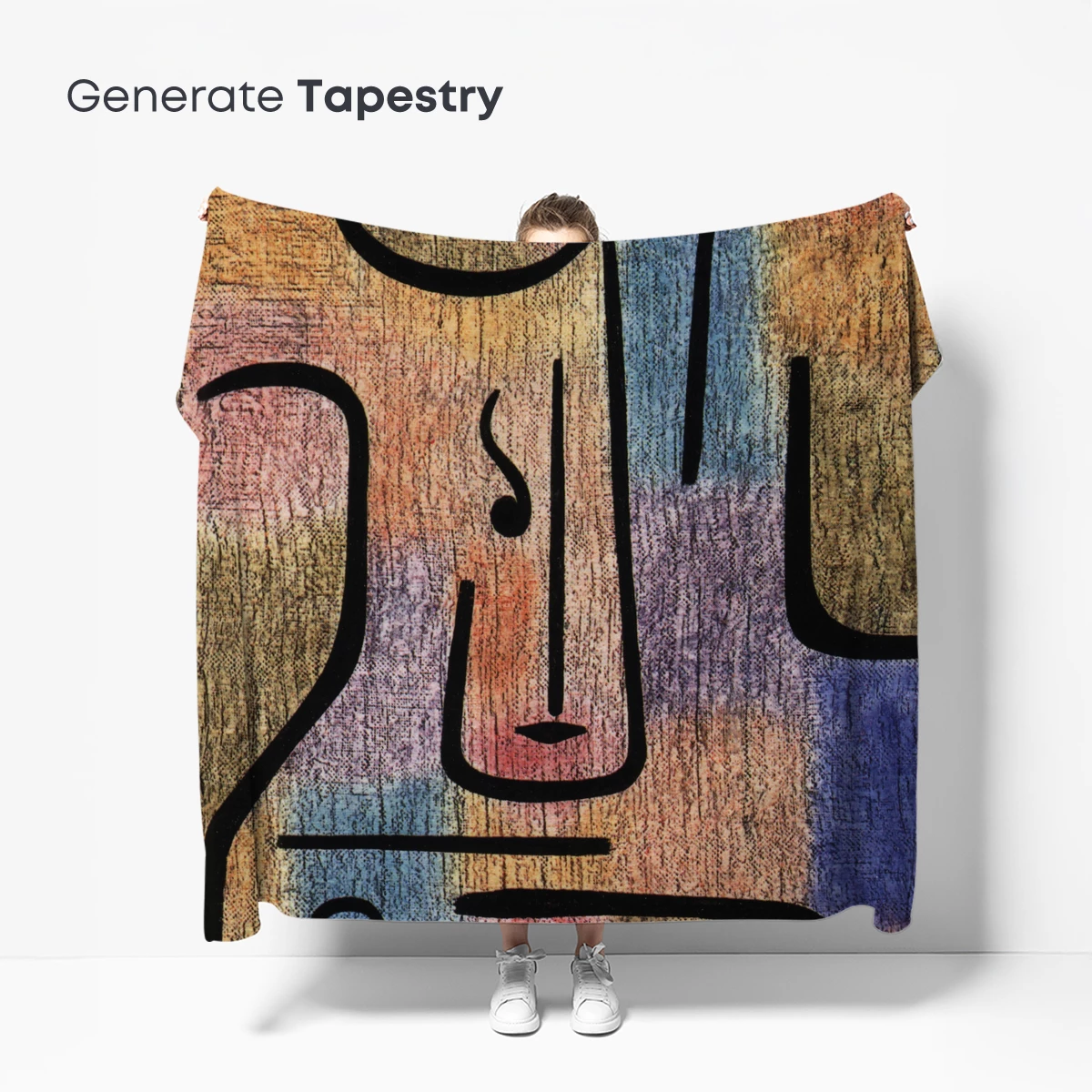 Abstract Figure in Vibrant Hues: A Modernist Interpretation - Image 5