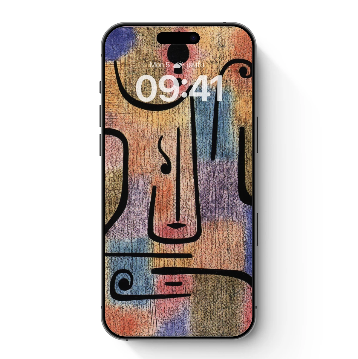 Abstract Figure in Vibrant Hues: A Modernist Interpretation