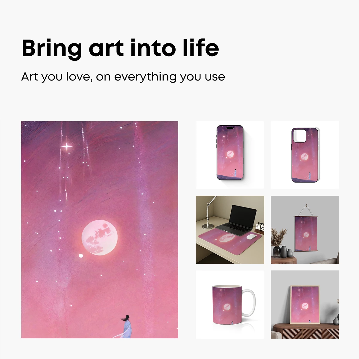 Ethereal Moonlit Solitude - Image 2