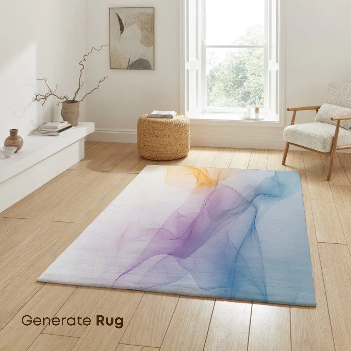 Ethereal Smoke Symphony: Colorful Abstract Flow - Image 6