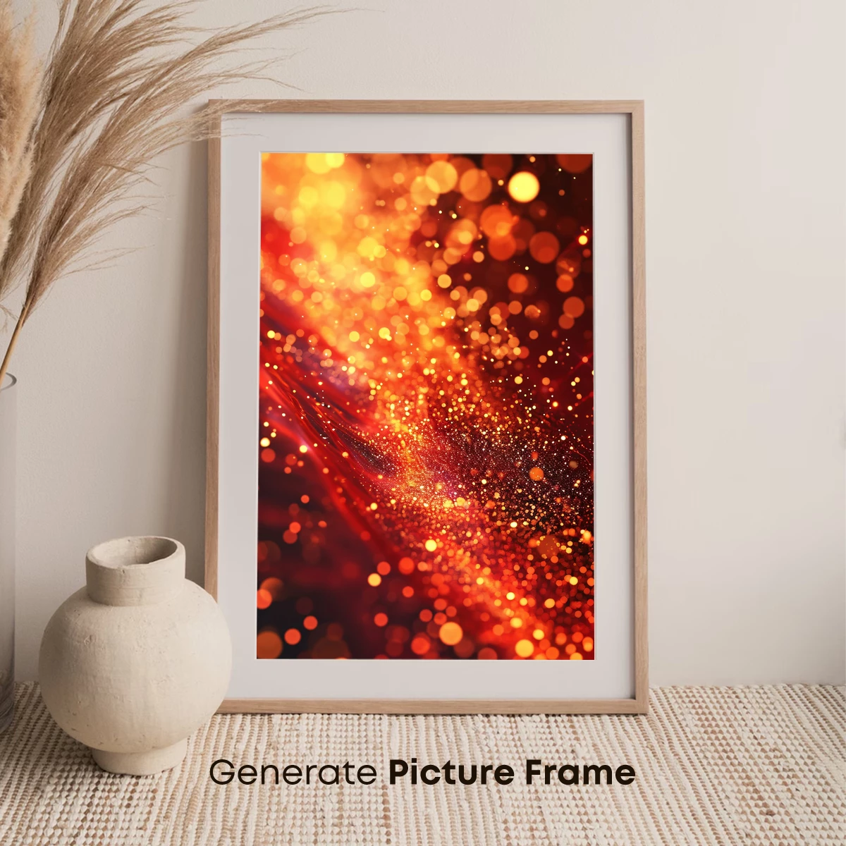 Golden Bokeh Symphony: A Blaze of Light and Sparkle - Image 7