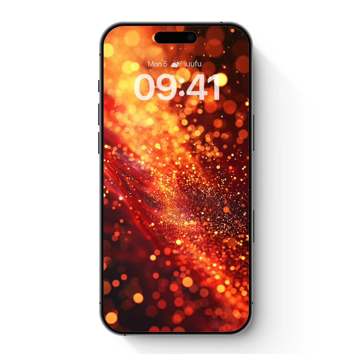 Golden Bokeh Symphony: A Blaze of Light and Sparkle