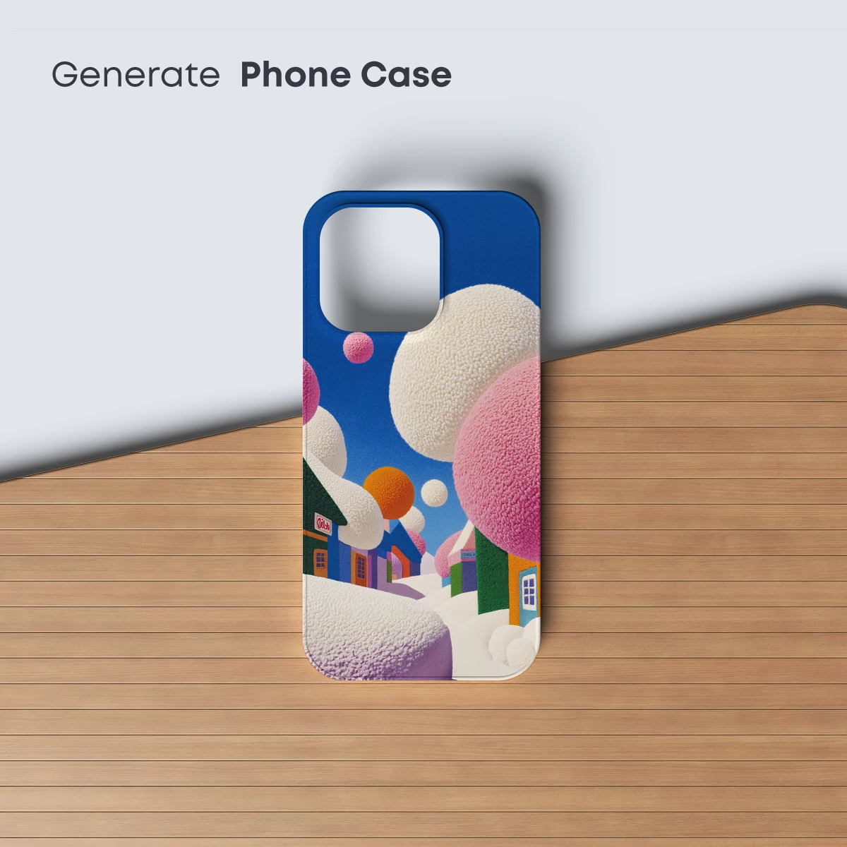 Fuzzy Spheres Over Quirky Town - Image 3