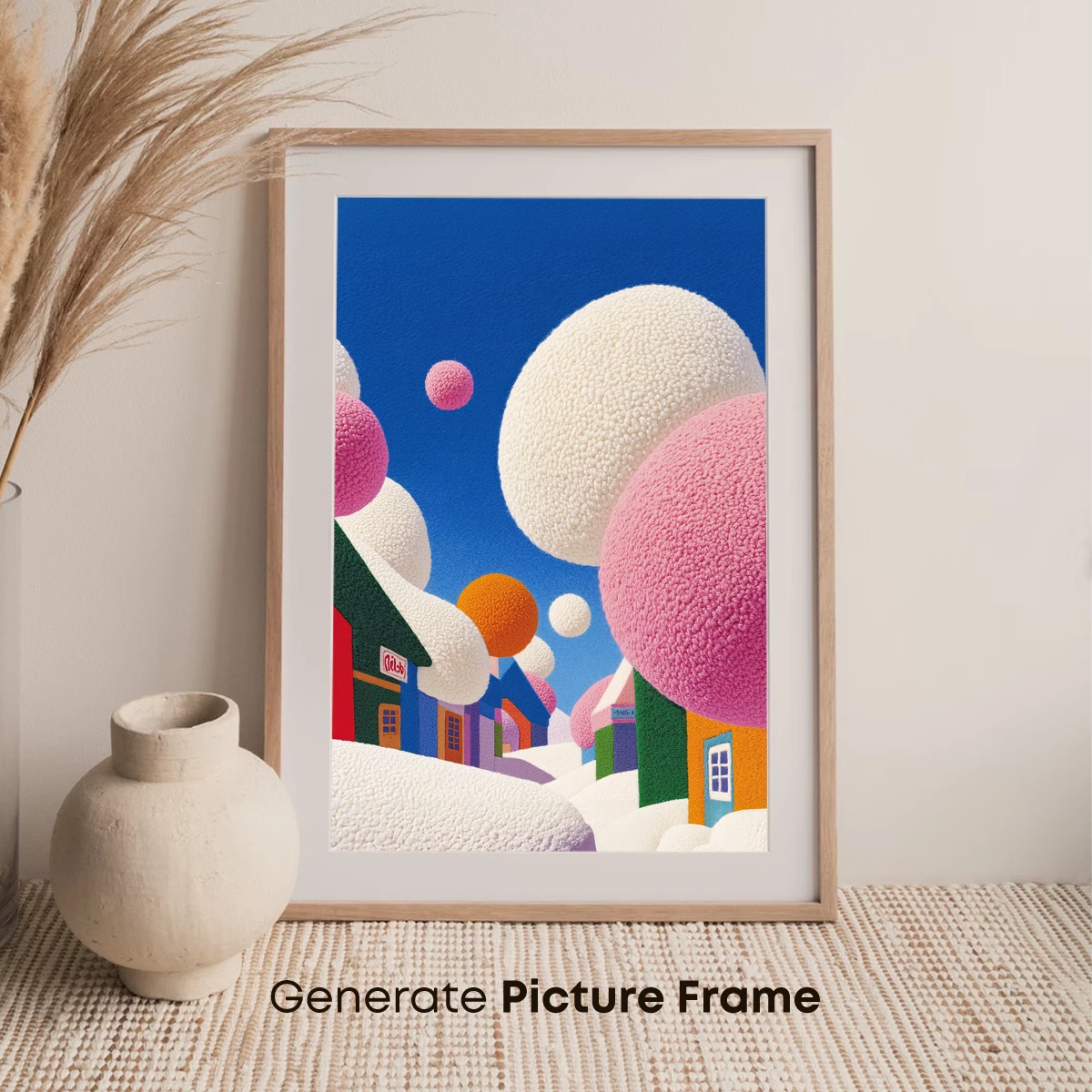 Fuzzy Spheres Over Quirky Town - Image 7