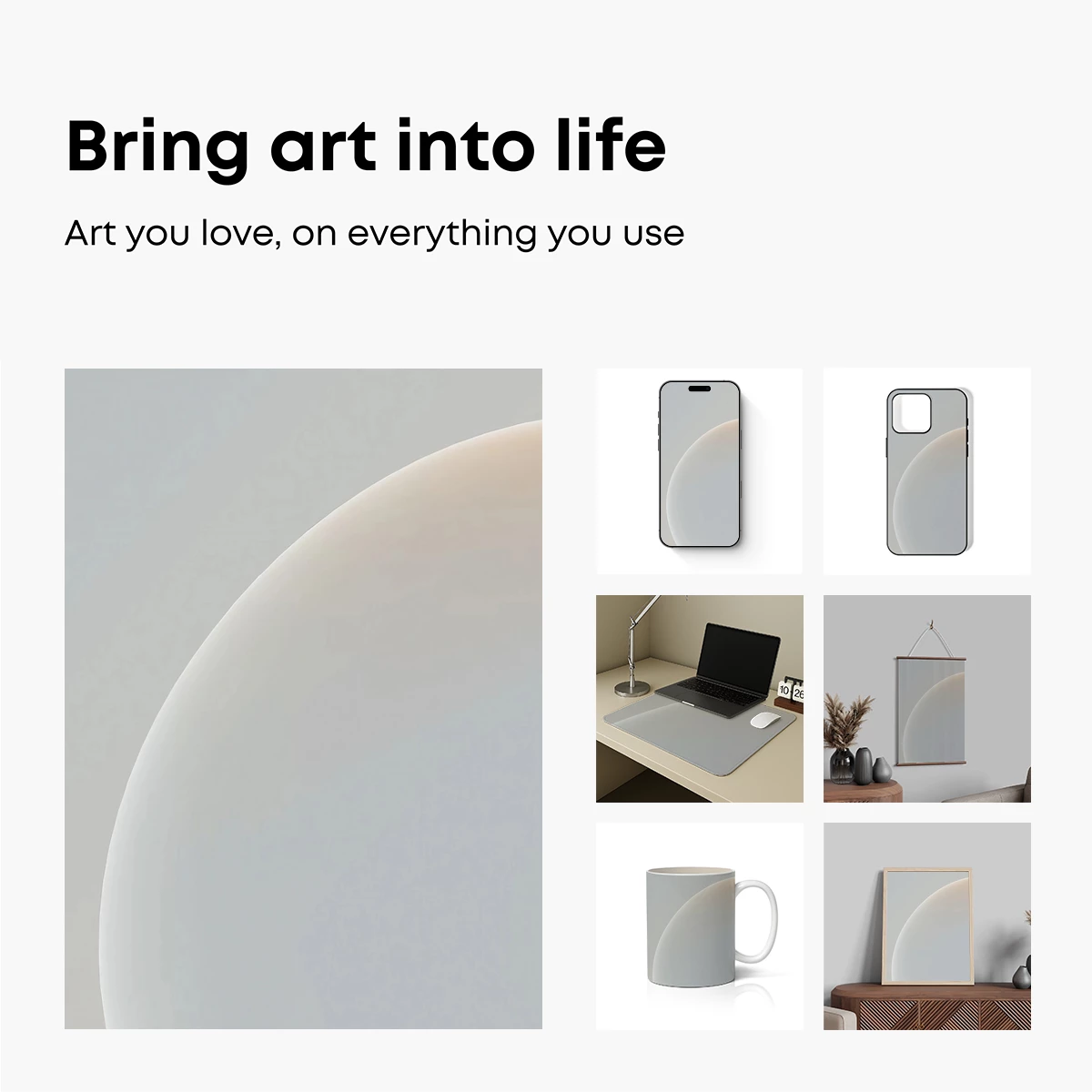 Ethereal Sphere: Minimalist Zen Aesthetics