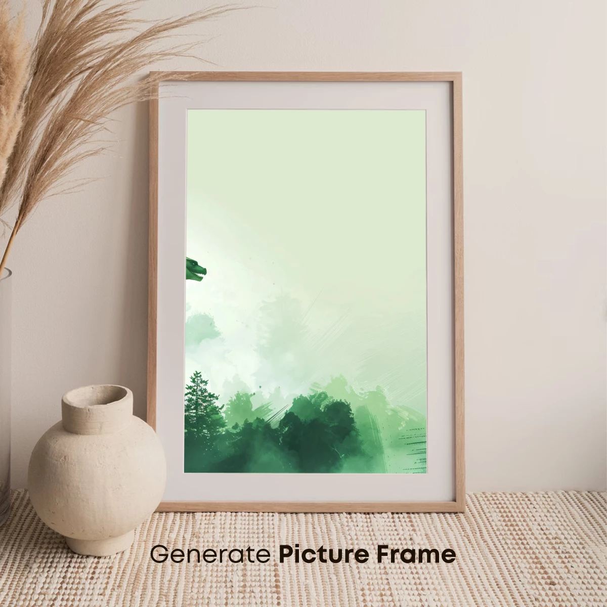 Majestic Godzilla in Misty Forest - Image 7