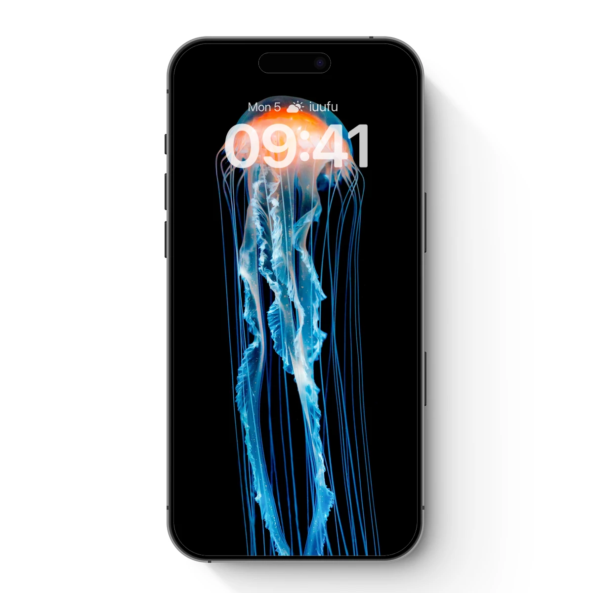 Luminous Jellyfish: Ethereal Depths in Blue and Orange