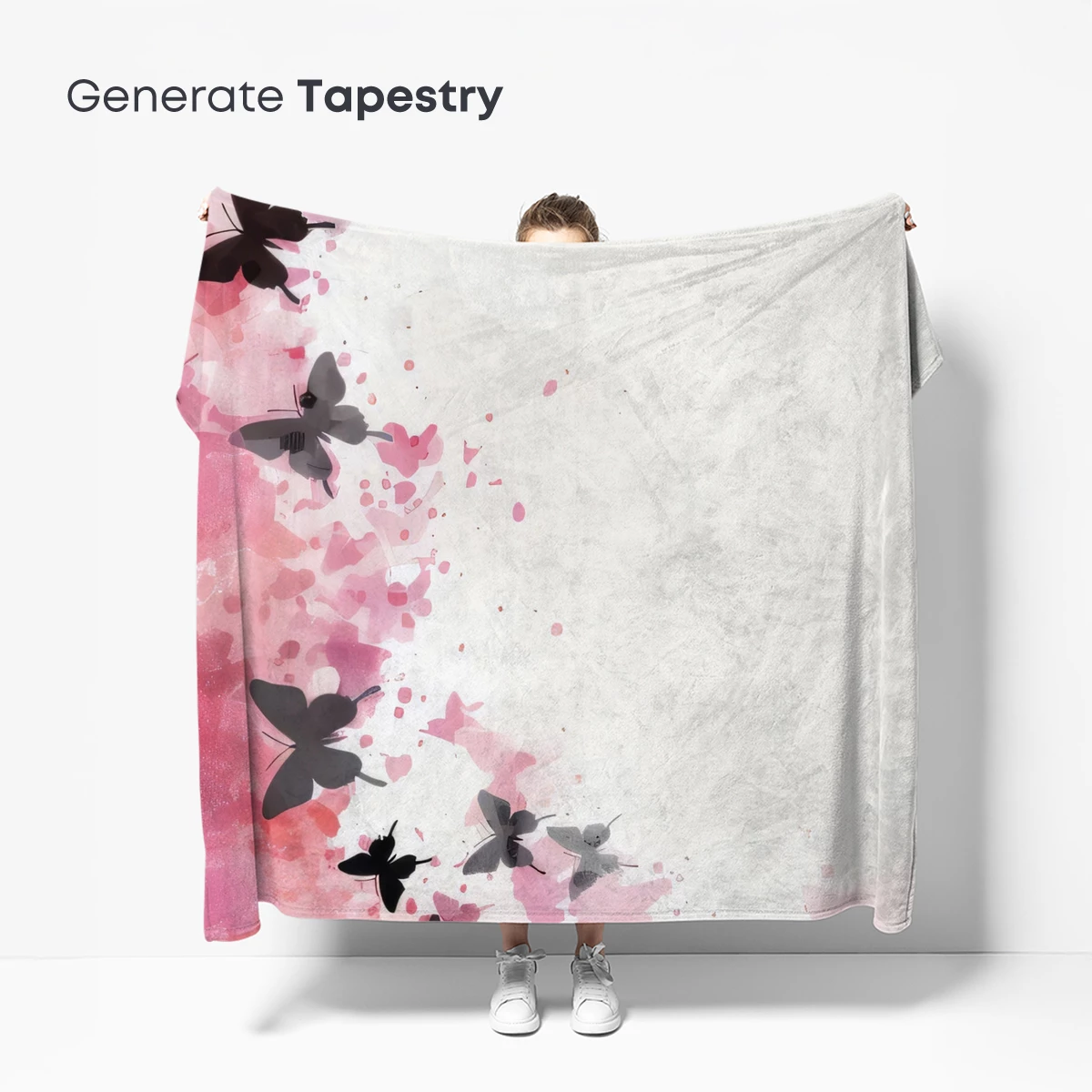 Butterfly Whisper in Pink Mist - Image 5
