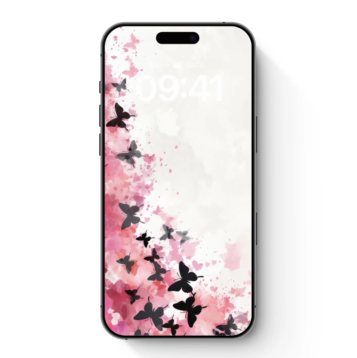 Butterfly Whisper in Pink Mist