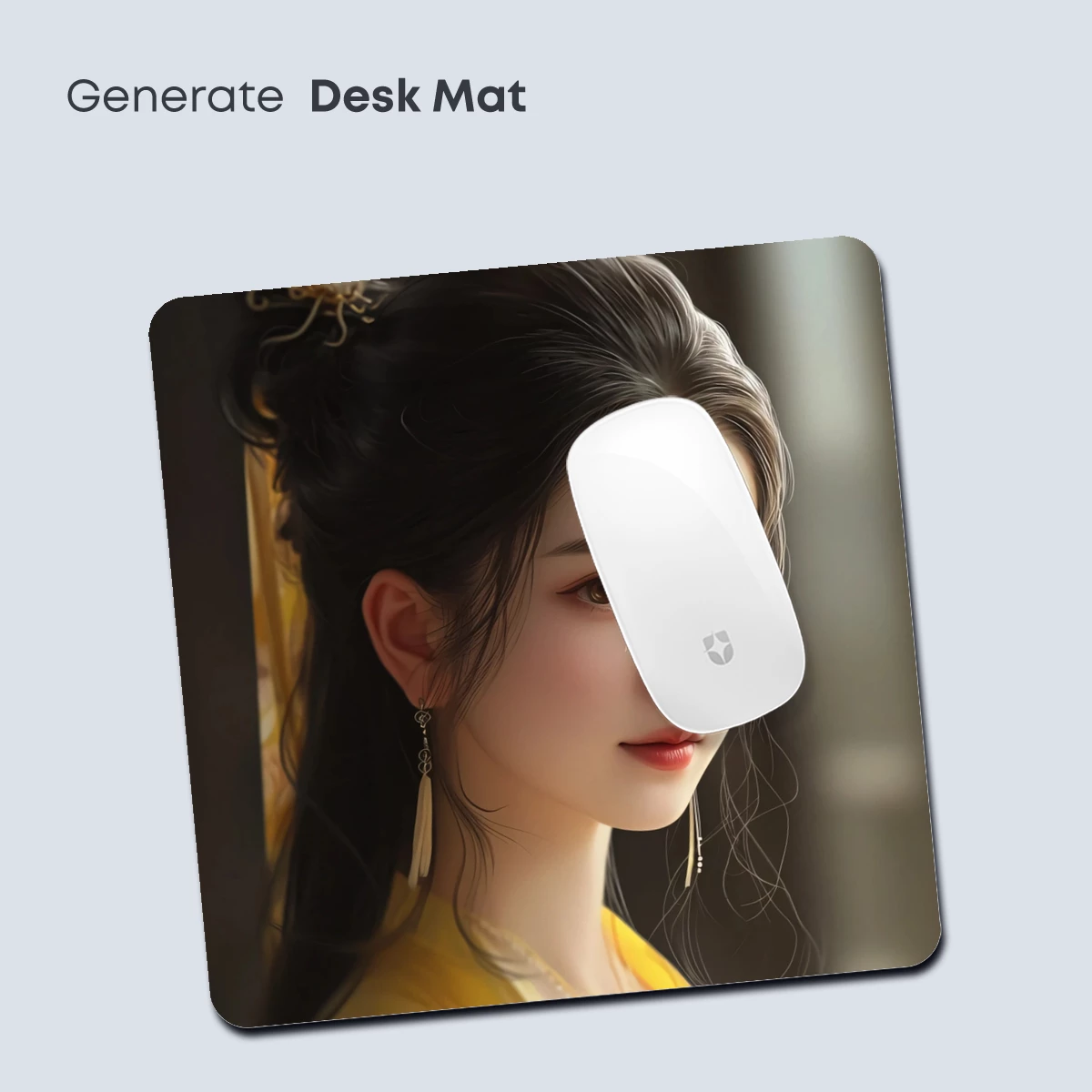 Elegant Hanfu Portrait: Golden Serenity - Image 4