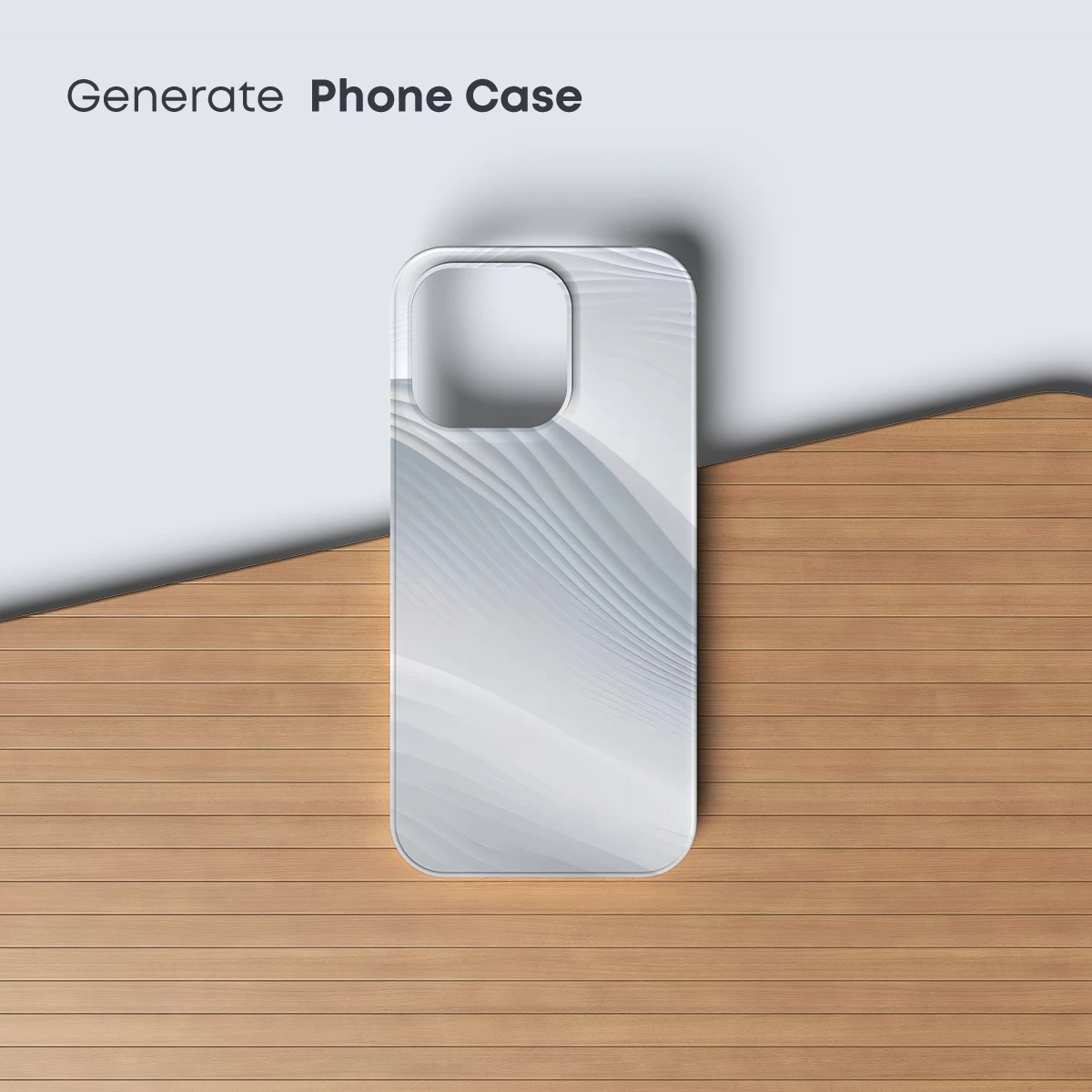 Elegant White Waves: A Symphony of Flowing Lines - Image 3