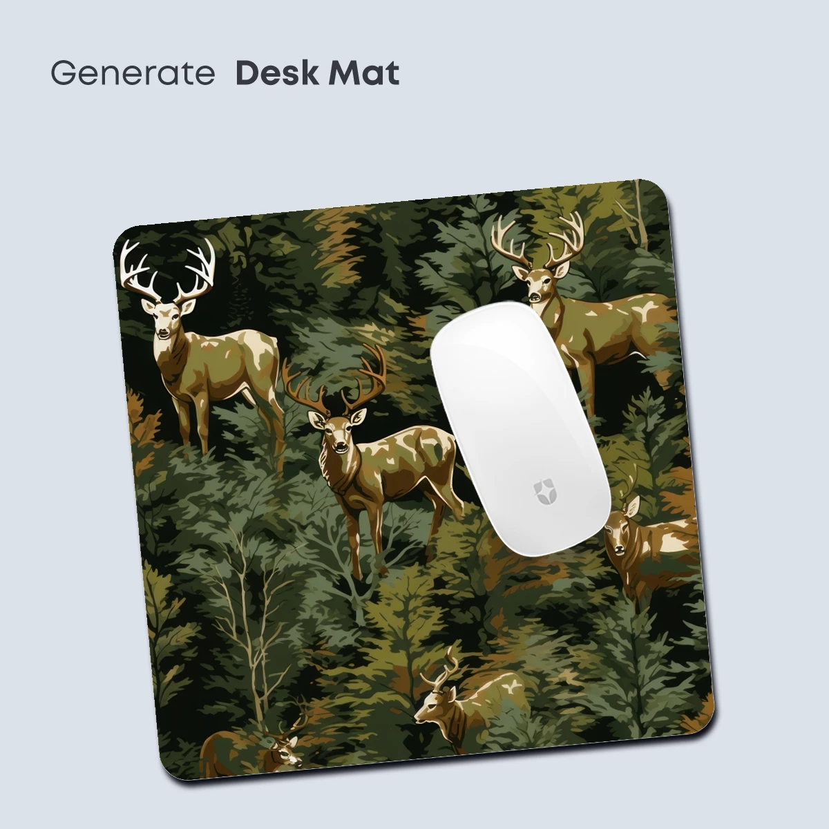 Deer in Verdant Forest: Nature's Harmony - Image 4