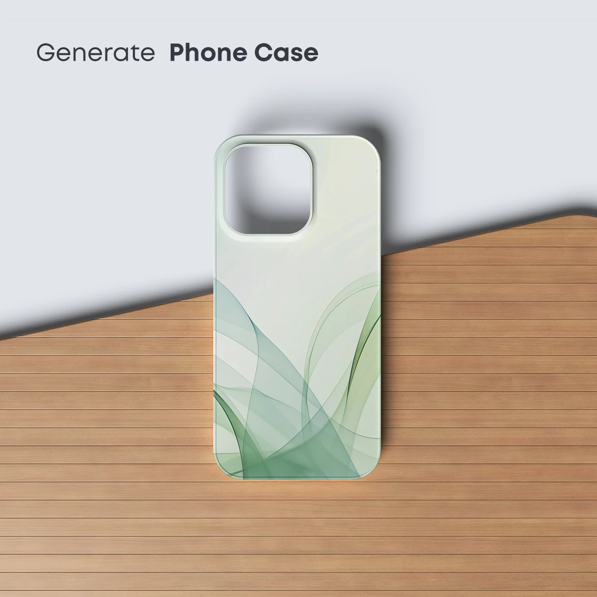 Ethereal Green Waves: A Dance of Transparency and Flow - Image 3