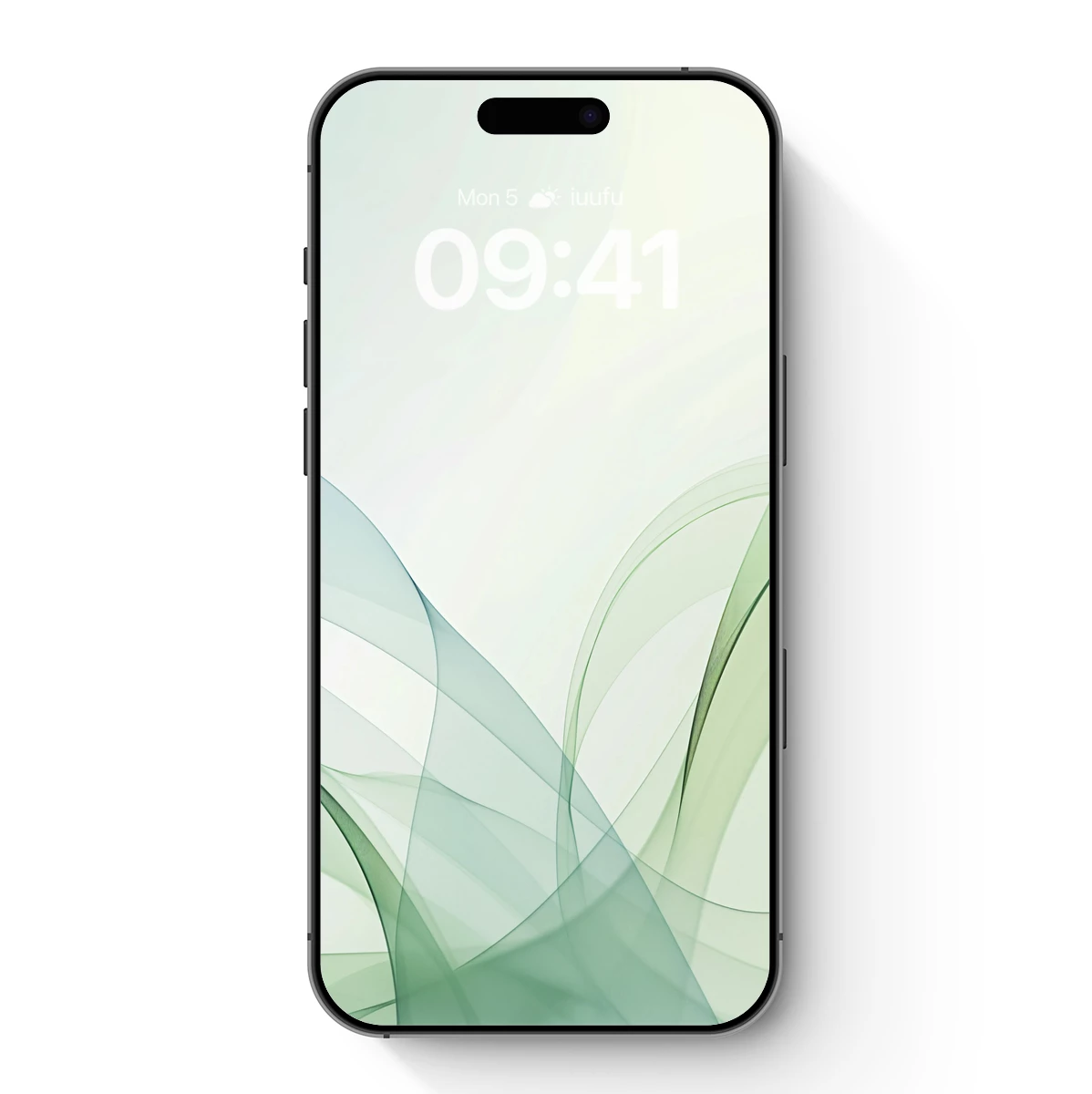 Ethereal Green Waves: A Dance of Transparency and Flow