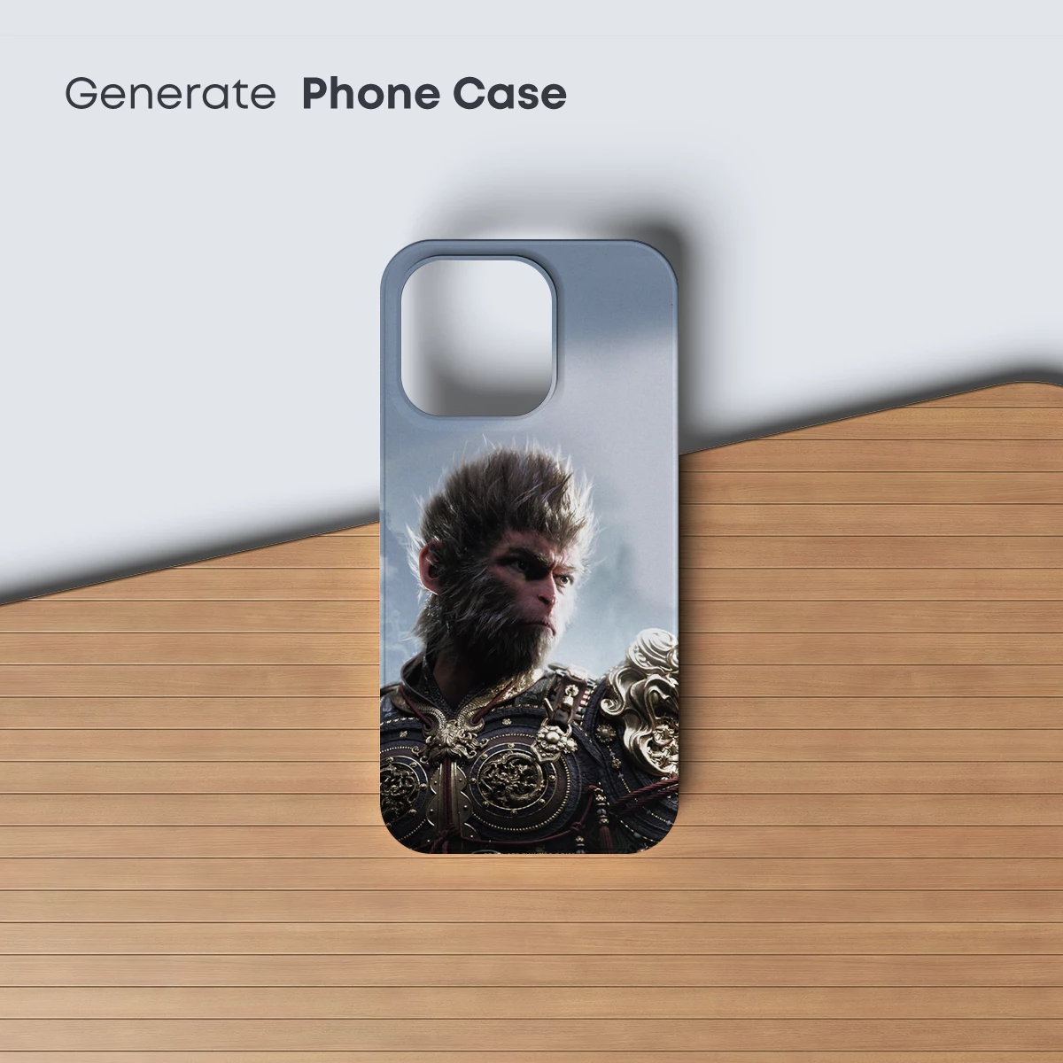 Epic Warrior Monkey: Mythic Armor and Misty Realms - Image 3