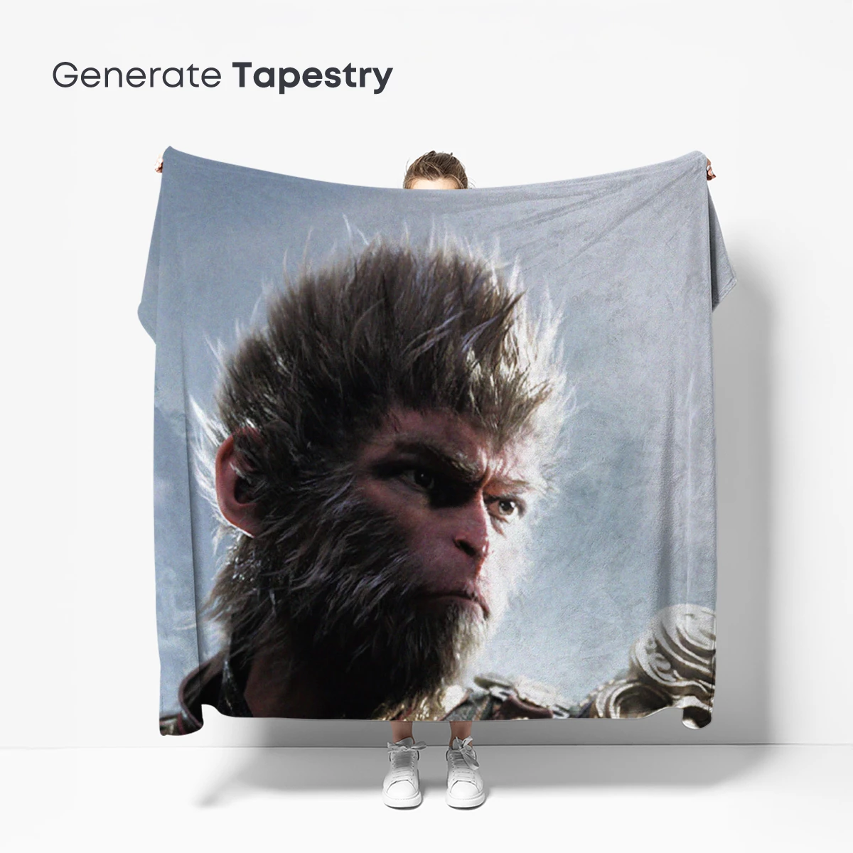 Epic Warrior Monkey: Mythic Armor and Misty Realms - Image 5