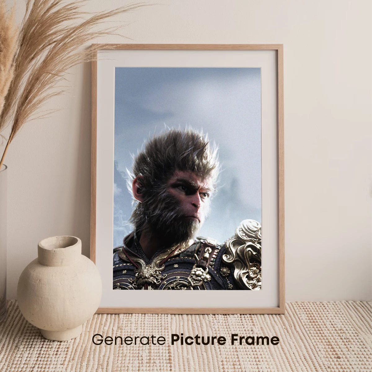 Epic Warrior Monkey: Mythic Armor and Misty Realms - Image 7