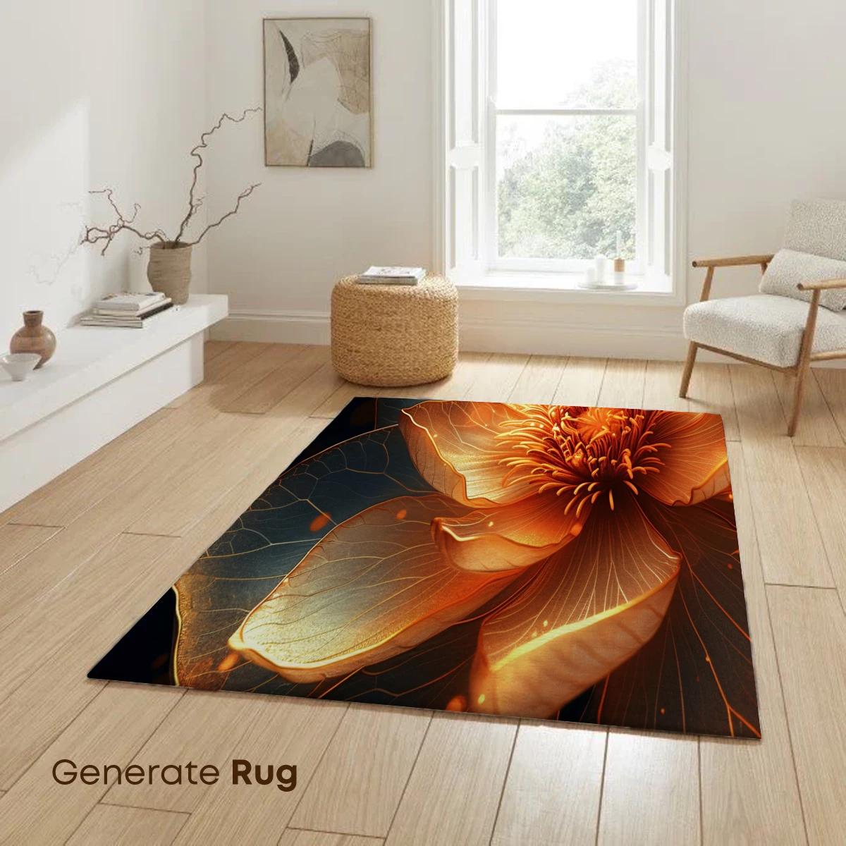 Golden Lotus Bloom: Radiant Artistry in Petals - Image 6
