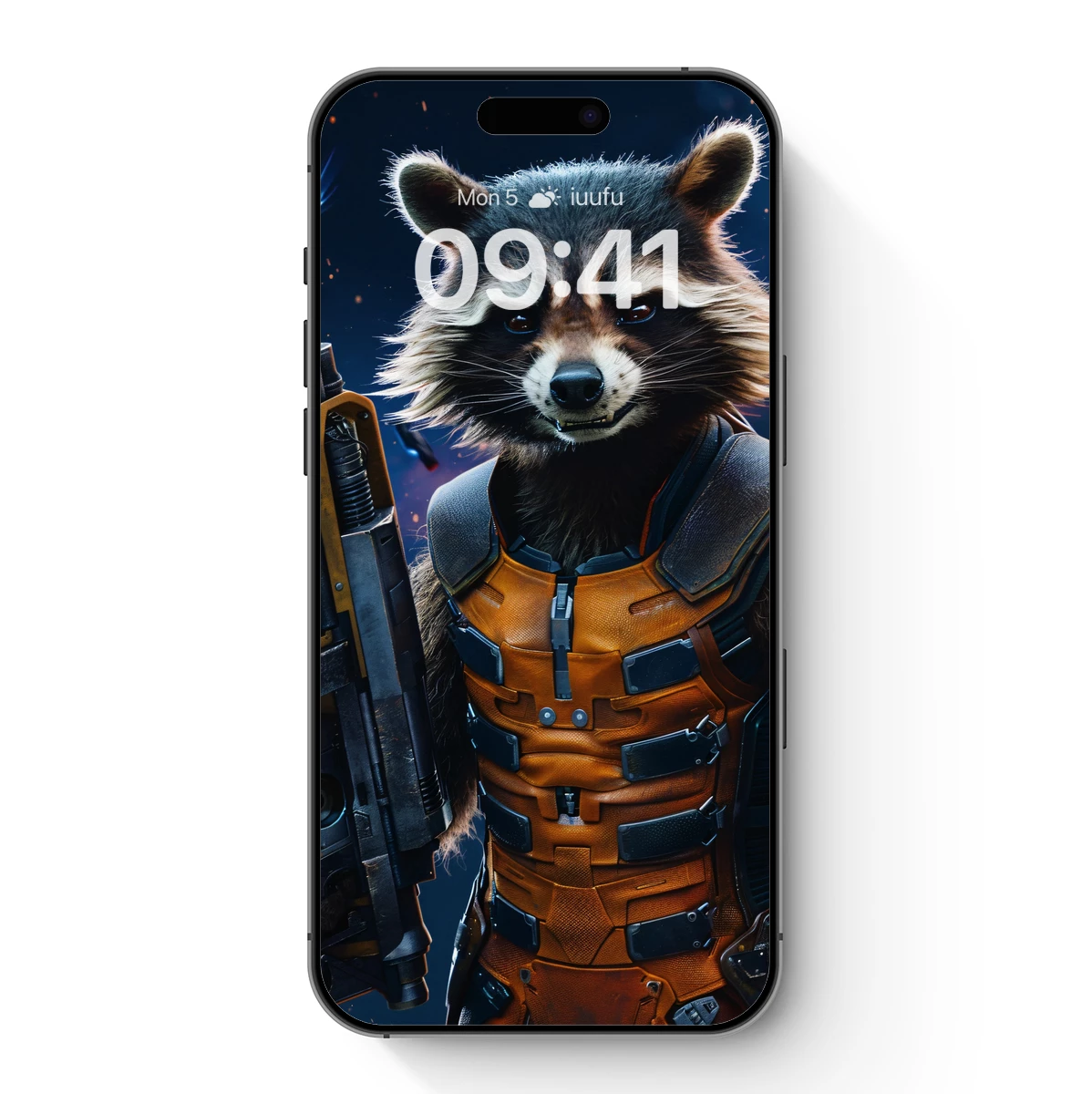 Raccoon Warrior: Futuristic Combat Hero Raccoon Warrior: Futuristic Combat Hero