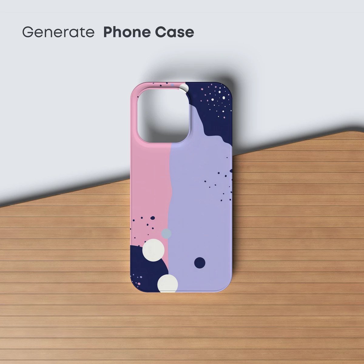 Abstract Pastel Odyssey: Cosmic Dots and Curves - Image 3