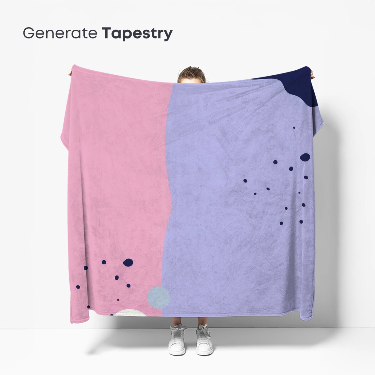 Abstract Pastel Odyssey: Cosmic Dots and Curves - Image 5
