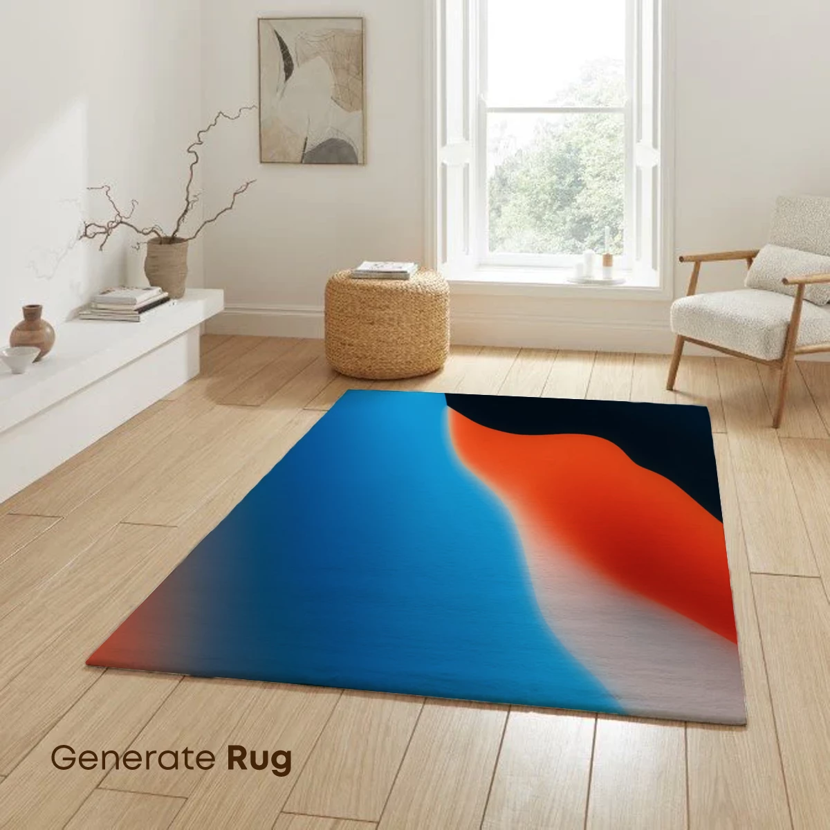 Fluid Chromatics: Blue and Orange Waves - Image 6