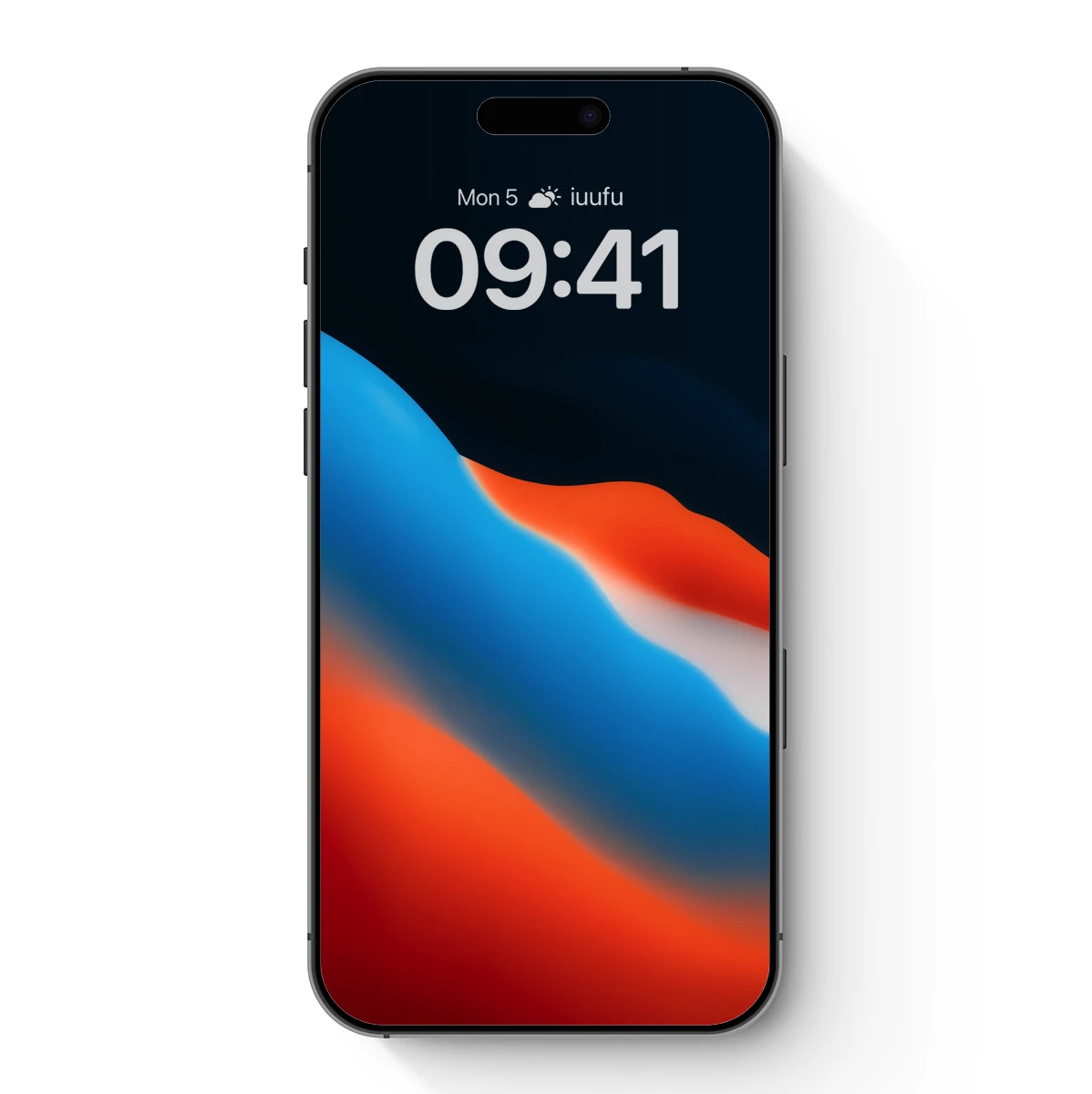 Fluid Chromatics: Blue and Orange Waves