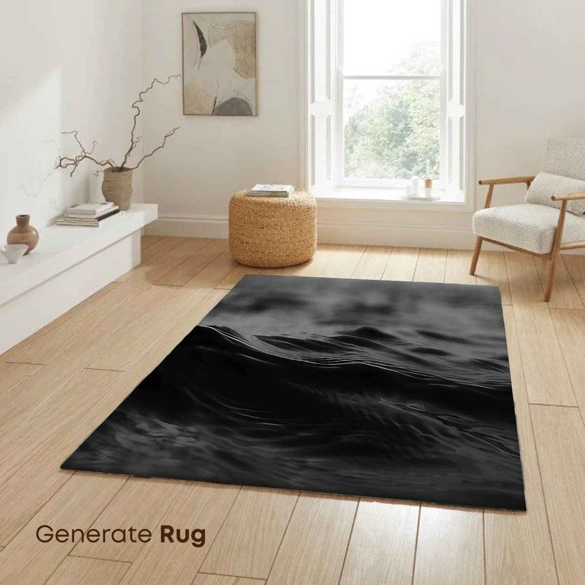 Eternal Ocean Depths: Monochrome Serenity - Image 6