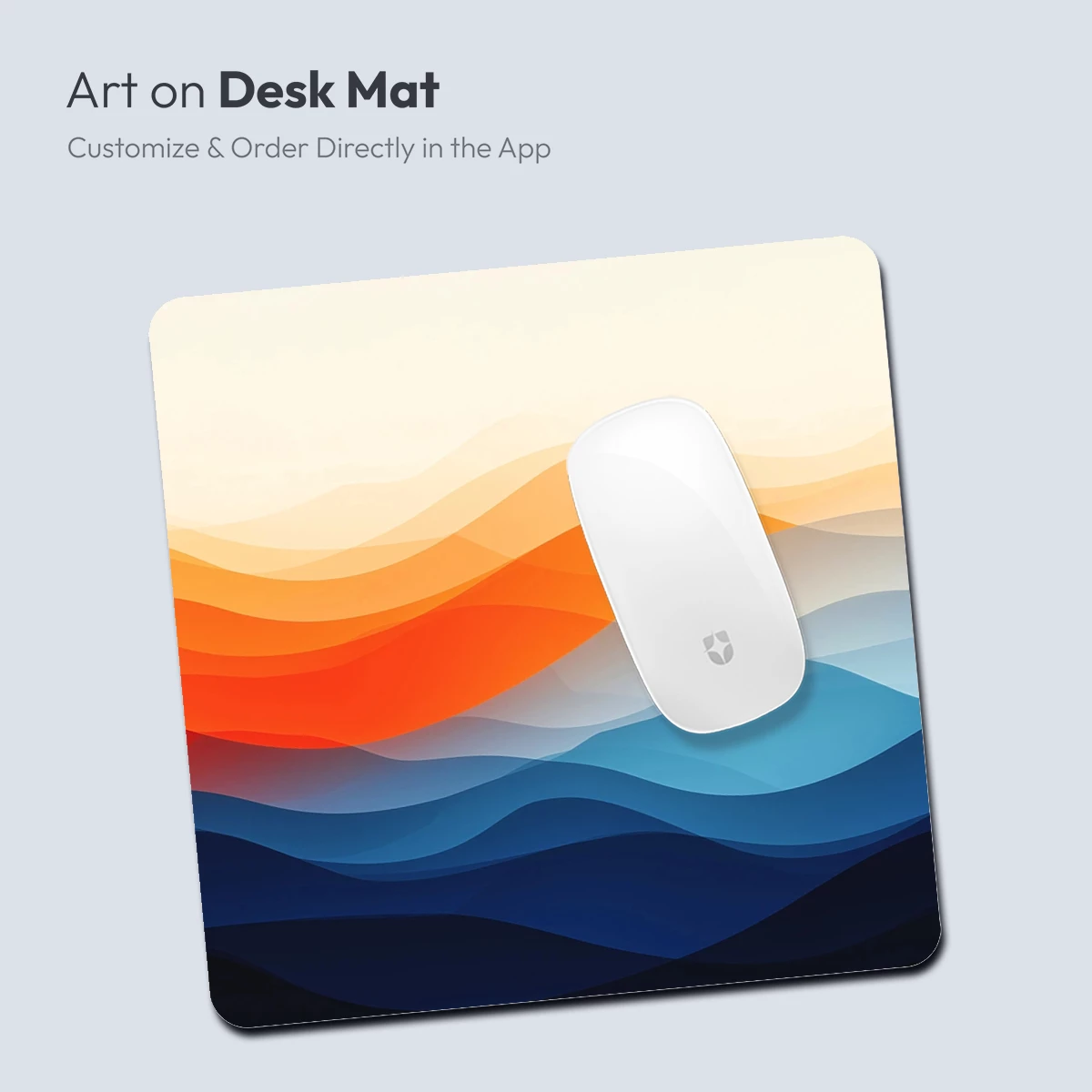 Abstract Mountain Symphony in Gradient Hues - Image 4