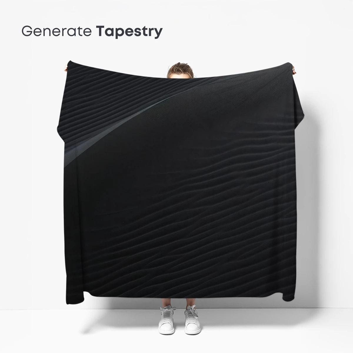 Ethereal Sand Ripples: Monochrome Minimalism - Image 5