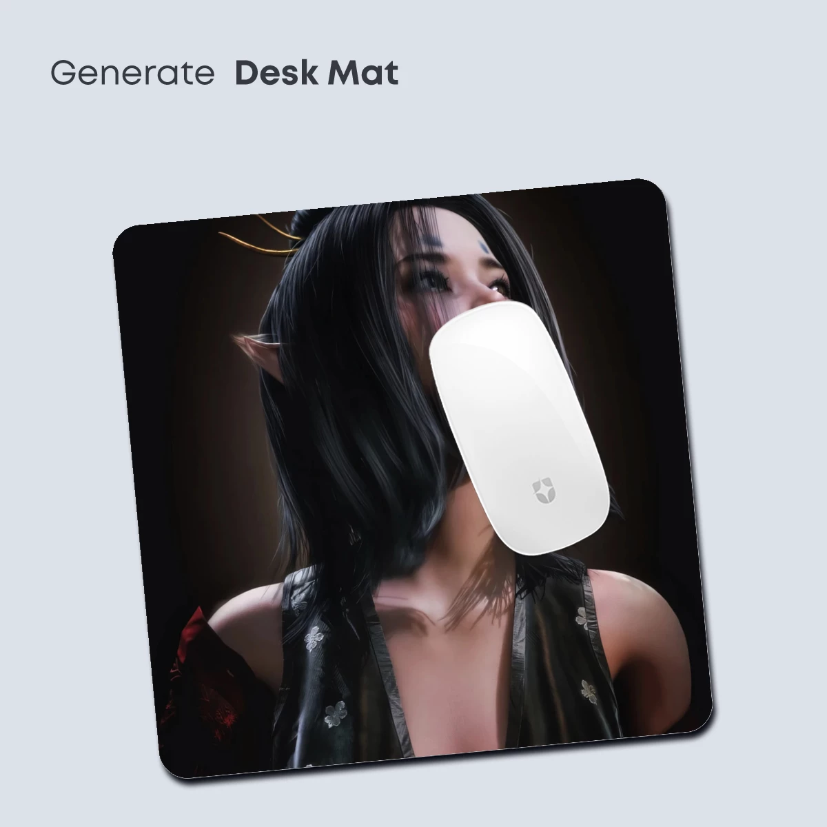 Ethereal Elf: Floral Fantasy Portrait - Image 4