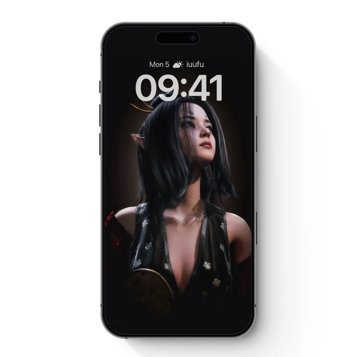 Ethereal Elf: Floral Fantasy Portrait