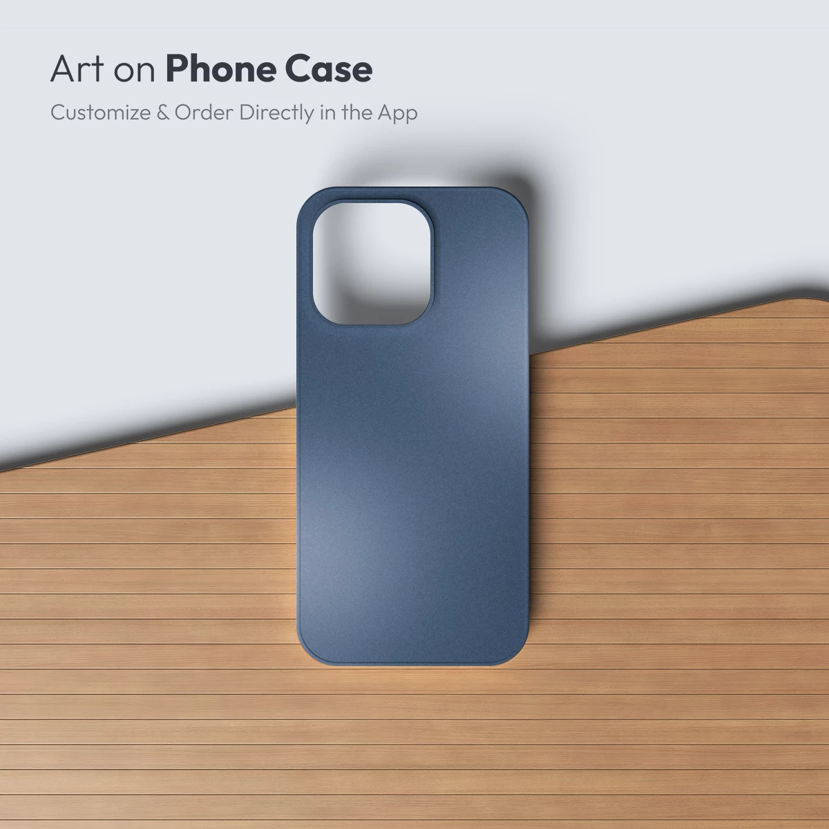 Gradient Serenity: Blue Haze Elegance - Image 2